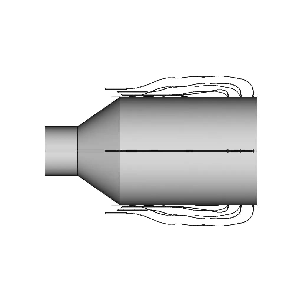 Gridded Ionic Thruster Module 1 | CAD Model for Energy Systems_90_0_degree_snapshot