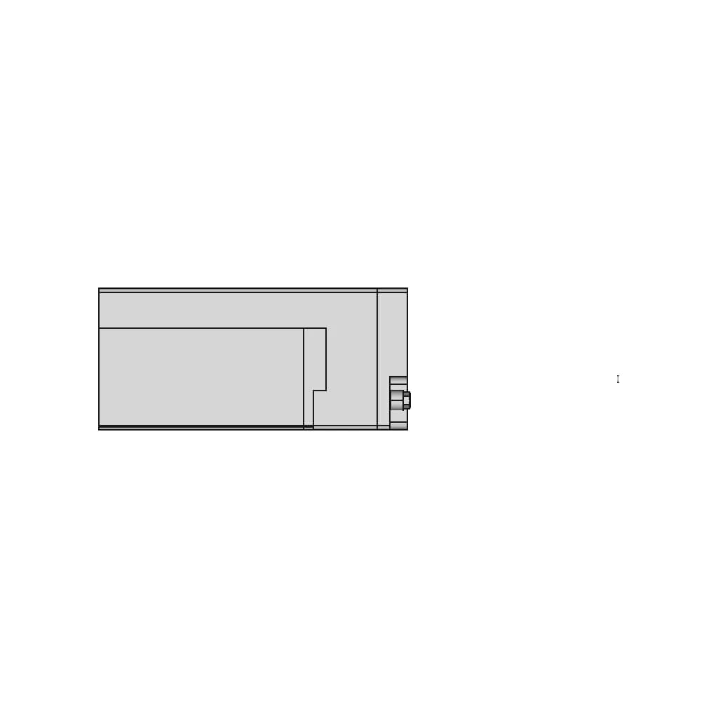 Lifepo4 Battery Eco Worthy 12 8V 20Ah 1 | CAD Model for Energy Systems_0_270_degree_snapshot