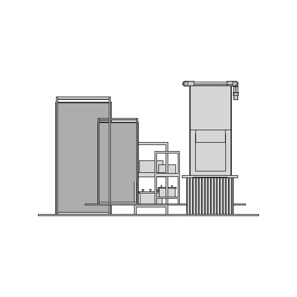 Evaporating Cooler 1 | CAD Model for Energy Systems_90_0_degree_snapshot