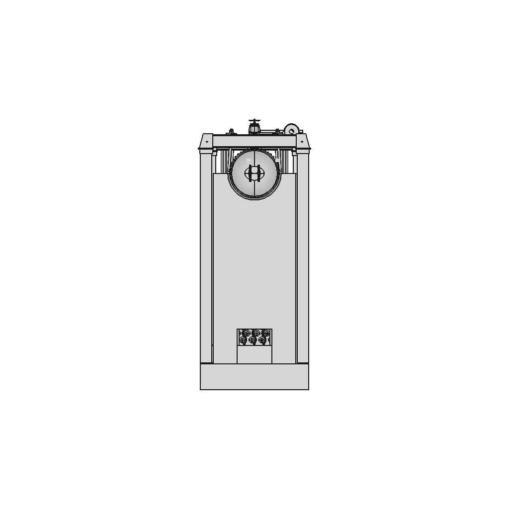 Babcock Wilcox Patent Water Tube Safety Boiler From | CAD Model for Energy Systems_0_0_degree_snapshot