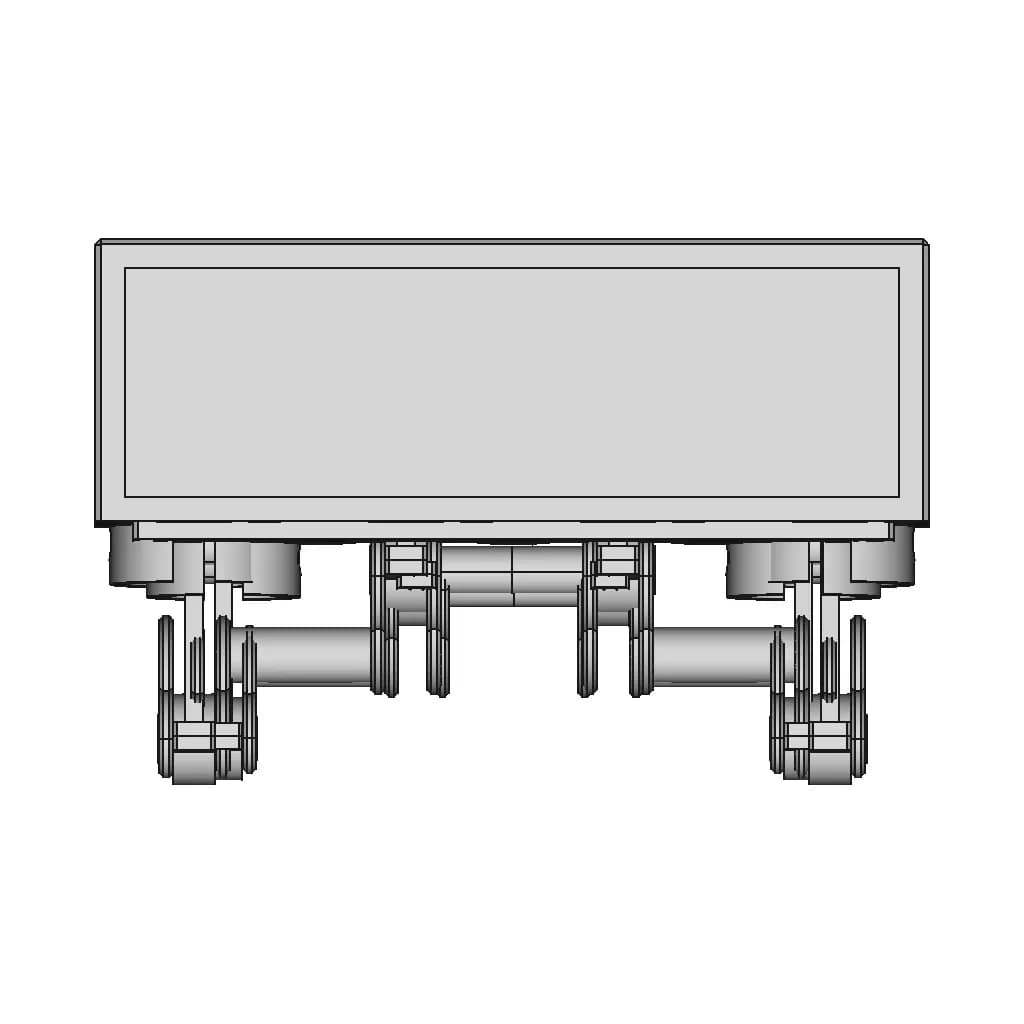 4 Stroke Engine 4 Piston In Line 1 | CAD Model for Energy Systems_0_270_degree_snapshot