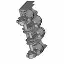 4 Stroke Engine 4 Piston In Line 1 | CAD Model for Energy Systems_60_30_degree_snapshot