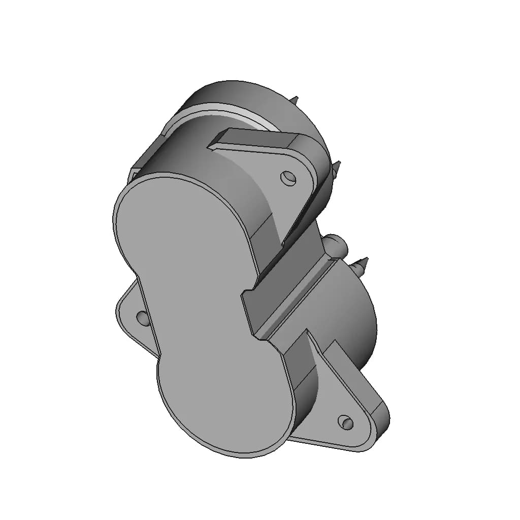 Tesla Model 3 Y Ccs Contactor 1 | CAD Model for Energy Systems_60_30_degree_snapshot