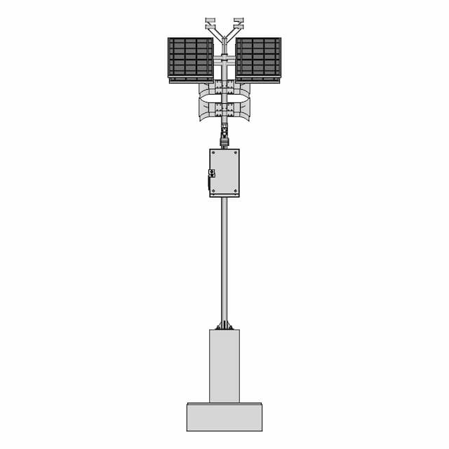 Weather Pole Designs 1 | CAD Model for Energy Systems