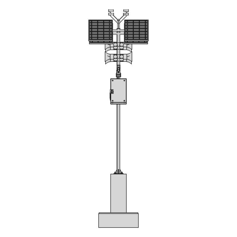 Weather Pole Designs 1 | CAD Model for Energy Systems