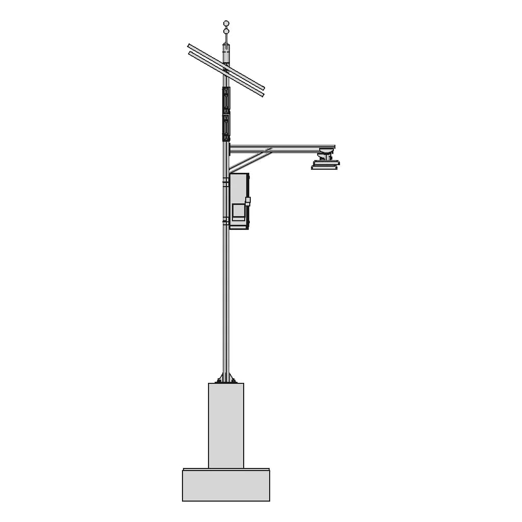 Weather Pole Designs 1 | CAD Model for Energy Systems_0_270_degree_snapshot