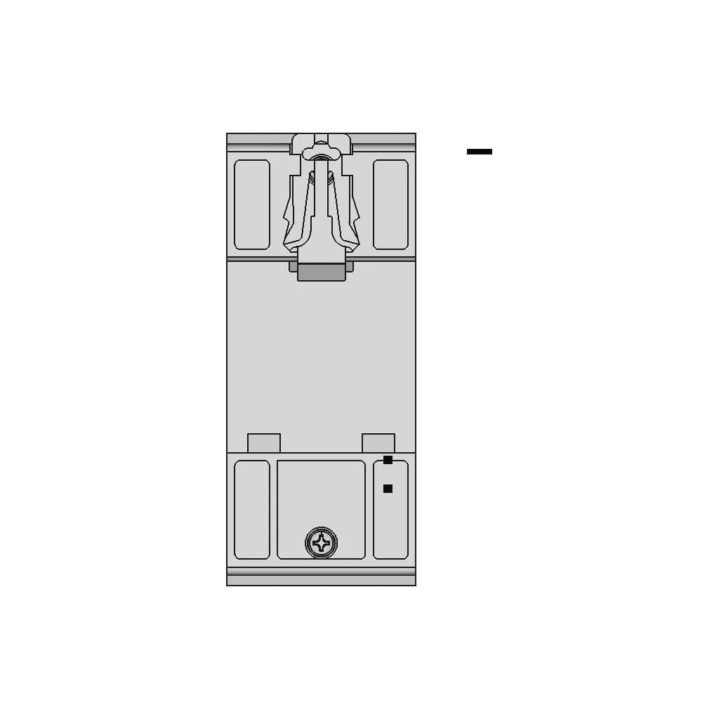 Adjustable Voltage Protector For Din Rails Precision Power | CAD Model for Energy Systems_270_0_degree_snapshot