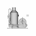 A 2X1 Cylinder Steam Engine Operated Winch With | CAD Model for Energy Systems_0_0_degree_snapshot