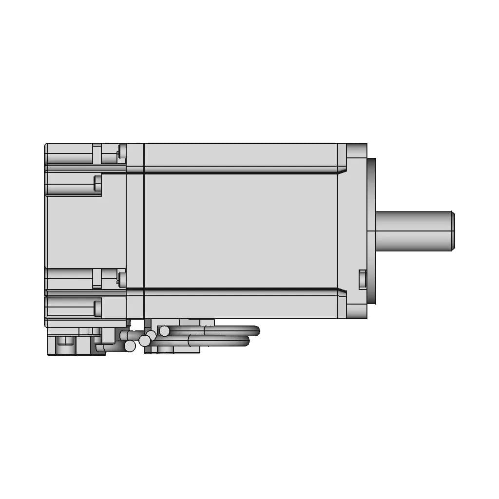 Ac Servo Motor 129 | CAD Model for Energy Systems_0_270_degree_snapshot