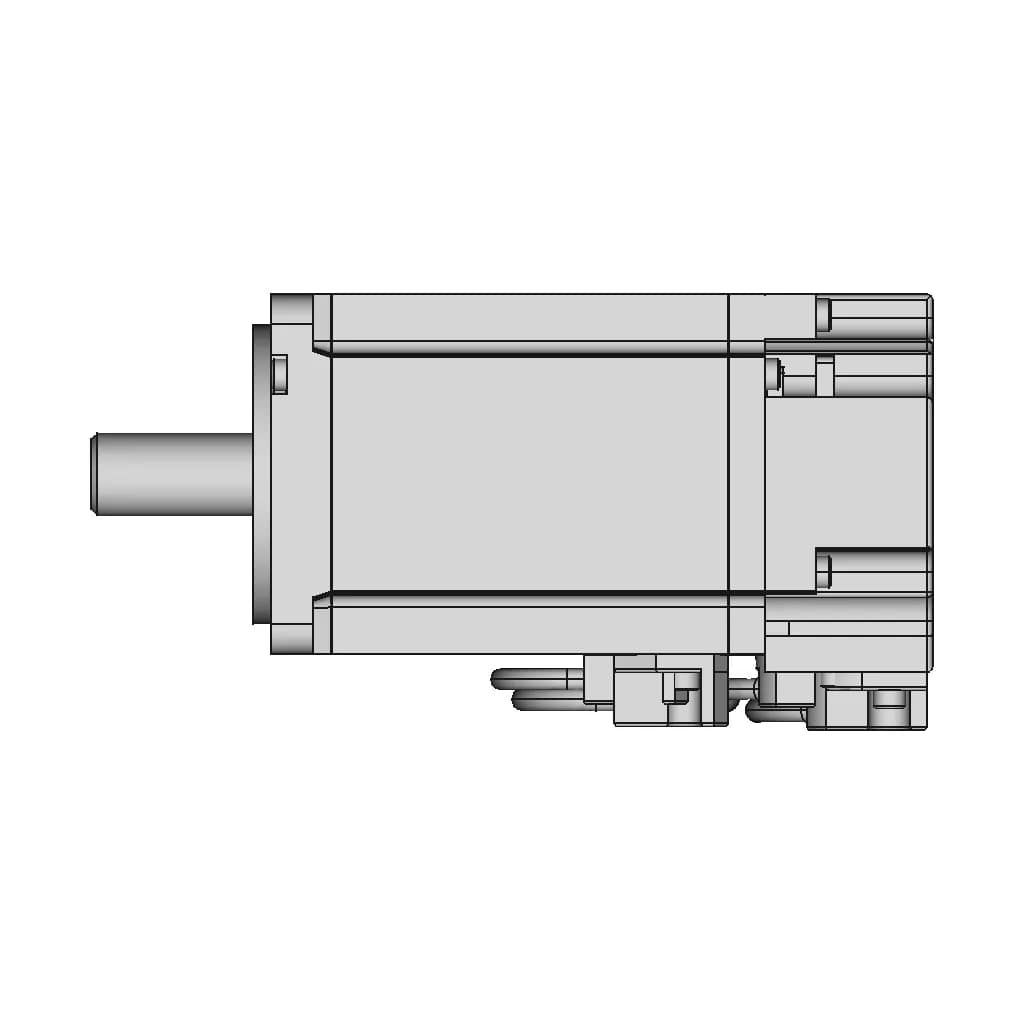 Ac Servo Motor 129 | CAD Model for Energy Systems_0_90_degree_snapshot