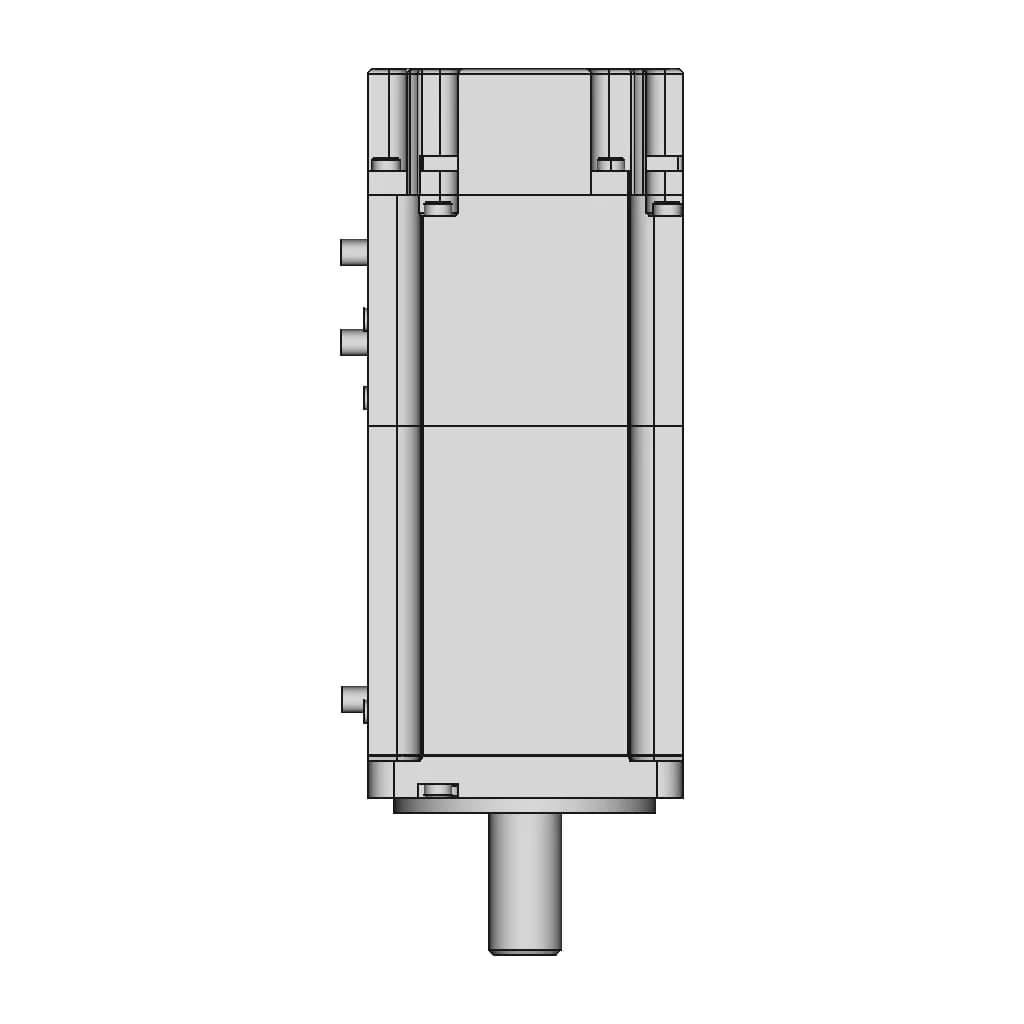 Ac Servo Motor With Brake 109 | CAD Model for Energy Systems_270_0_degree_snapshot