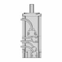 Ac Servo Motor With Brake 109 | CAD Model for Energy Systems_90_0_degree_snapshot