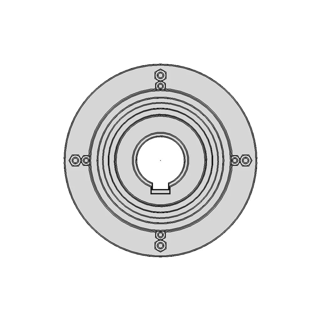 Gear Coupling 2 1600Nm D 48Mm 1 | CAD Model for Energy Systems_0_90_degree_snapshot