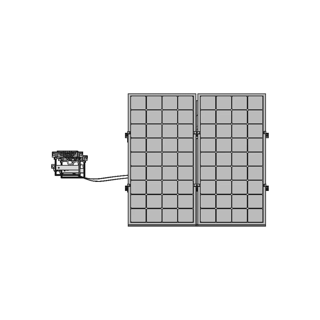Solar Cell 300W 12Vdc 1 | CAD Model for Energy Systems_0_0_degree_snapshot