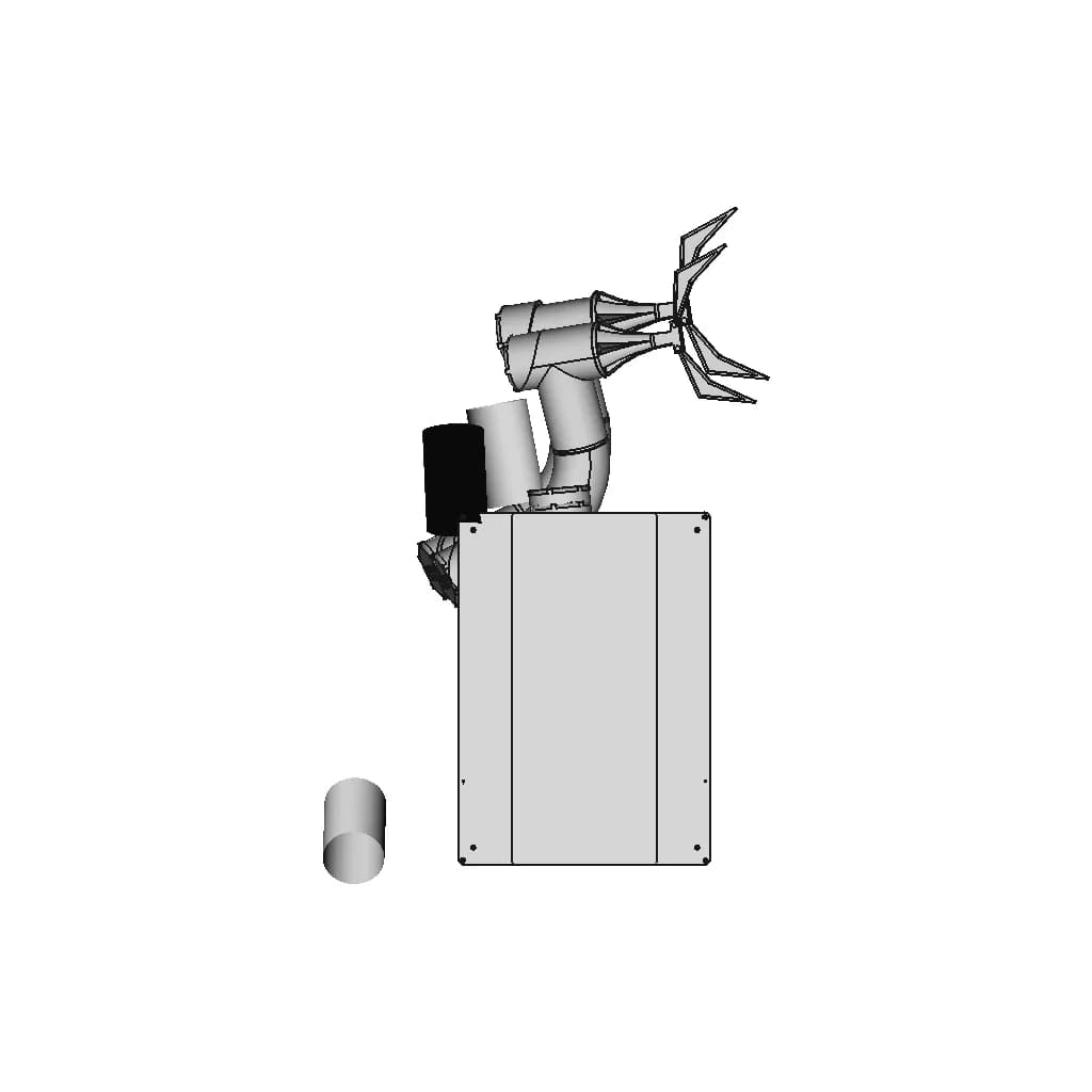 Cobot Arm 1 | CAD Model for Energy Systems_90_0_degree_snapshot