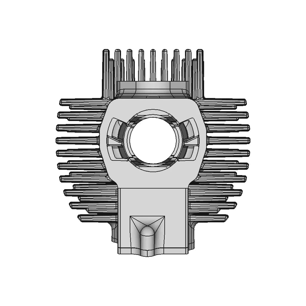 Puch 70Cc Race Cylinder 1 | CAD Model for Energy Systems_270_0_degree_snapshot