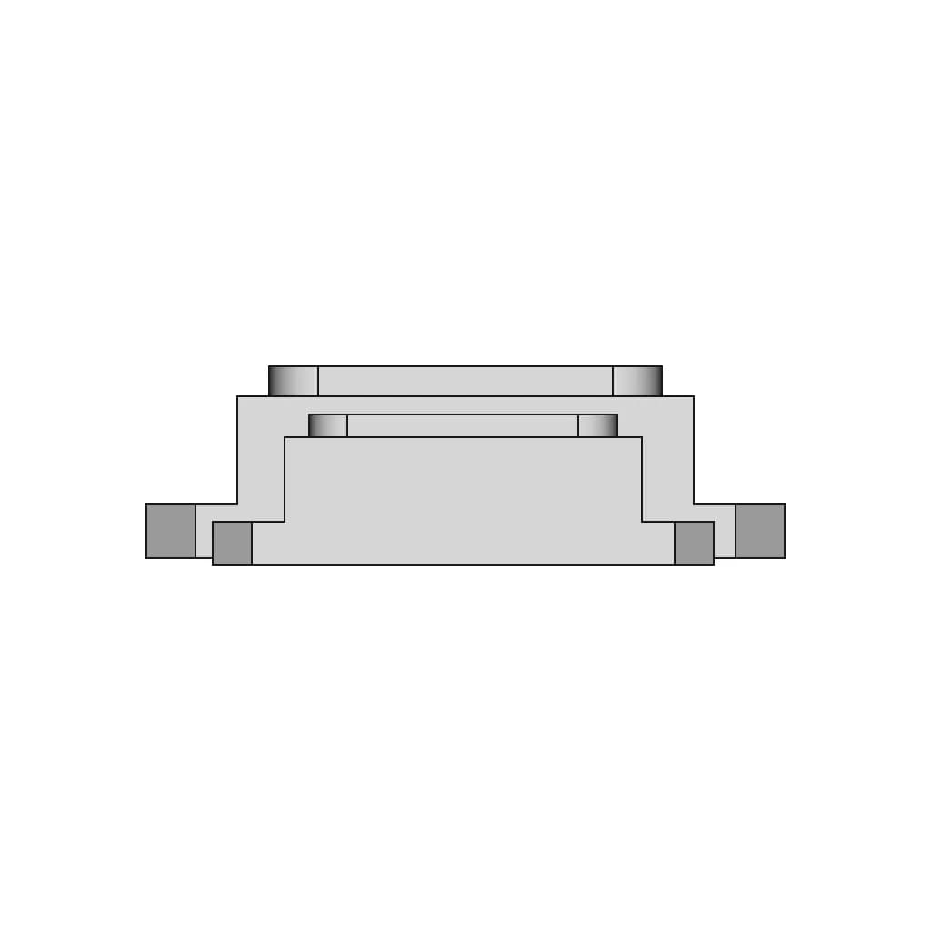 Hydraulic Valve Manifold Block 1 Stage 1 | CAD Model for Energy Systems_0_270_degree_snapshot