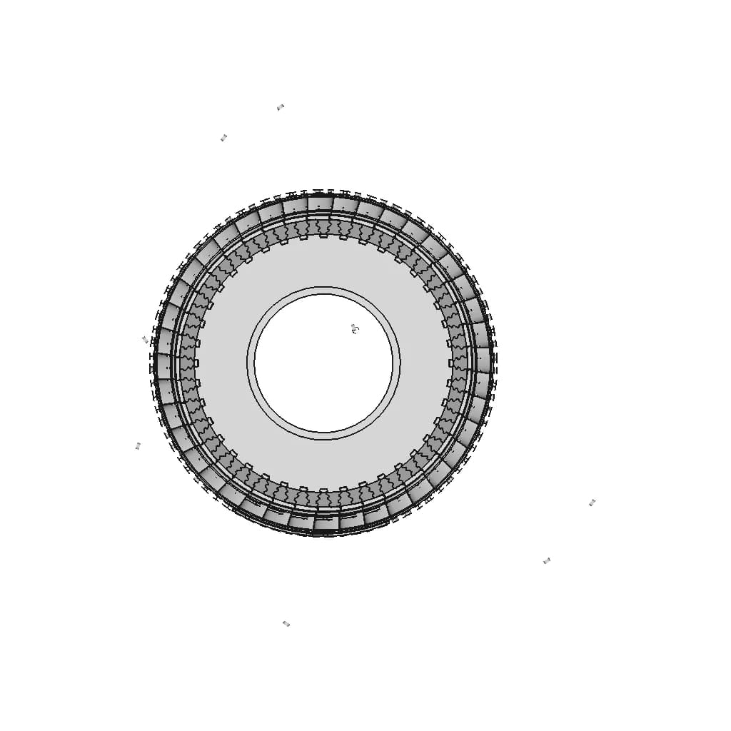 Steam Turbine 17 | CAD Model for Energy Systems_0_270_degree_snapshot
