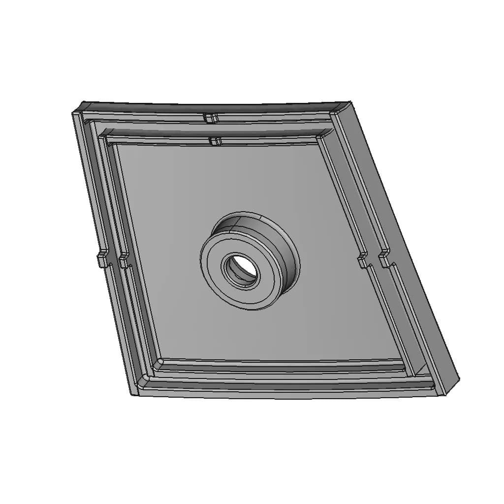 Bolt And Plate 1 | CAD Model for Energy Systems_60_30_degree_snapshot