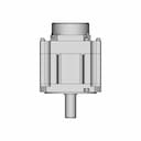 Ac Servo Motor 128 | CAD Model for Energy Systems_270_0_degree_snapshot