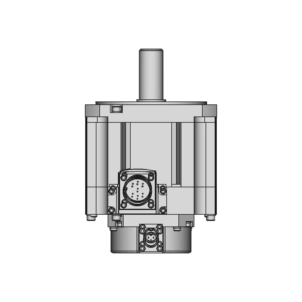 Ac Servo Motor 128 | CAD Model for Energy Systems_90_0_degree_snapshot