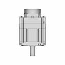 Ac Servo Motor With Brake 108 | CAD Model for Energy Systems_270_0_degree_snapshot