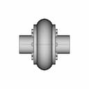 Elastic Coupling With Toroidal Shell 8 | CAD Model for Energy Systems_270_0_degree_snapshot
