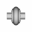 Elastic Coupling With Toroidal Shell 8 | CAD Model for Energy Systems_90_0_degree_snapshot