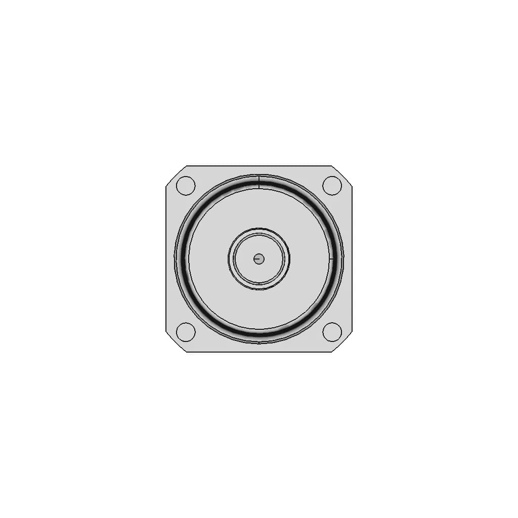 Planetary Gear Ac Servo Motor 6 | CAD Model for Energy Systems_0_0_degree_snapshot