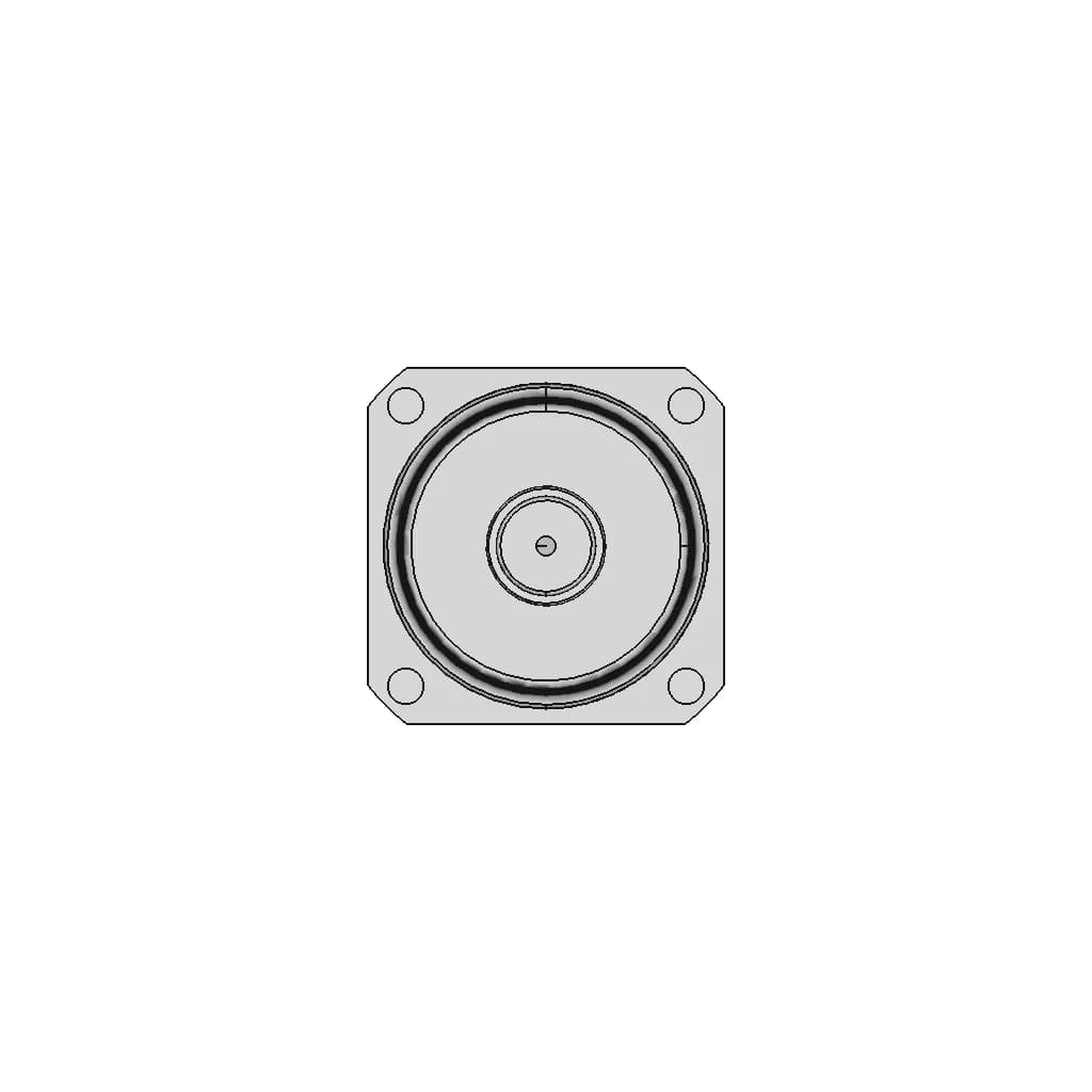 Planetary Gear Ac Servo Motor With Brake 6 | CAD Model for Energy Systems_0_0_degree_snapshot