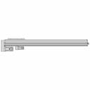 Linear Movement With 1050 Mm Stroke 4 | CAD Model for Energy Systems_0_90_degree_snapshot