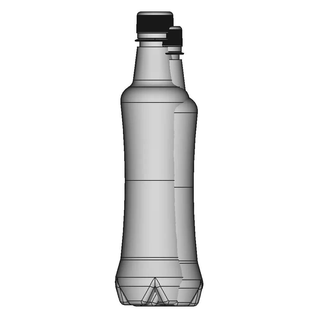 Bottle 958 | CAD Model for Energy Systems_0_90_degree_snapshot