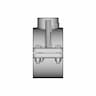 Piping Threaded Side Conn Clamp O4 X O1 | CAD Model for Energy Systems_0_270_degree_snapshot