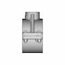 Piping Threaded Side Conn Clamp O4 X O1 | CAD Model for Energy Systems_0_90_degree_snapshot