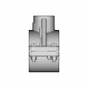 Piping Threaded Side Conn Clamp O3 X O1 | CAD Model for Energy Systems_0_90_degree_snapshot