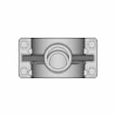 Piping Threaded Side Conn Clamp O3 X O1 | CAD Model for Energy Systems_270_0_degree_snapshot
