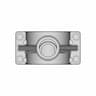 Piping Threaded Side Conn Clamp O3 X O1 | CAD Model for Energy Systems_270_0_degree_snapshot