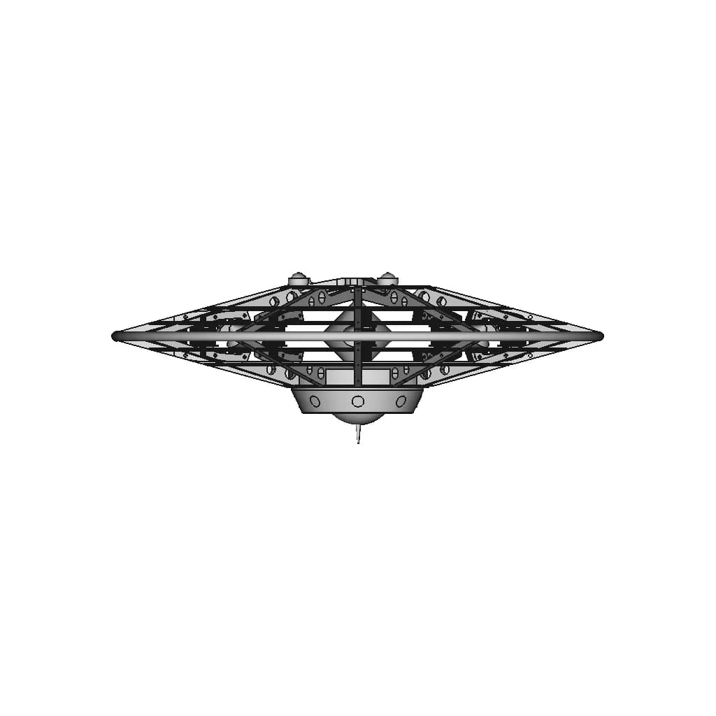 Otc X1 Spacecraft 2 | CAD Model for Energy Systems_270_0_degree_snapshot