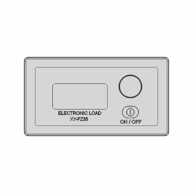 Xy Fz35 Electronic Load Battery Tester 35875 Te | CAD Model for Energy Systems