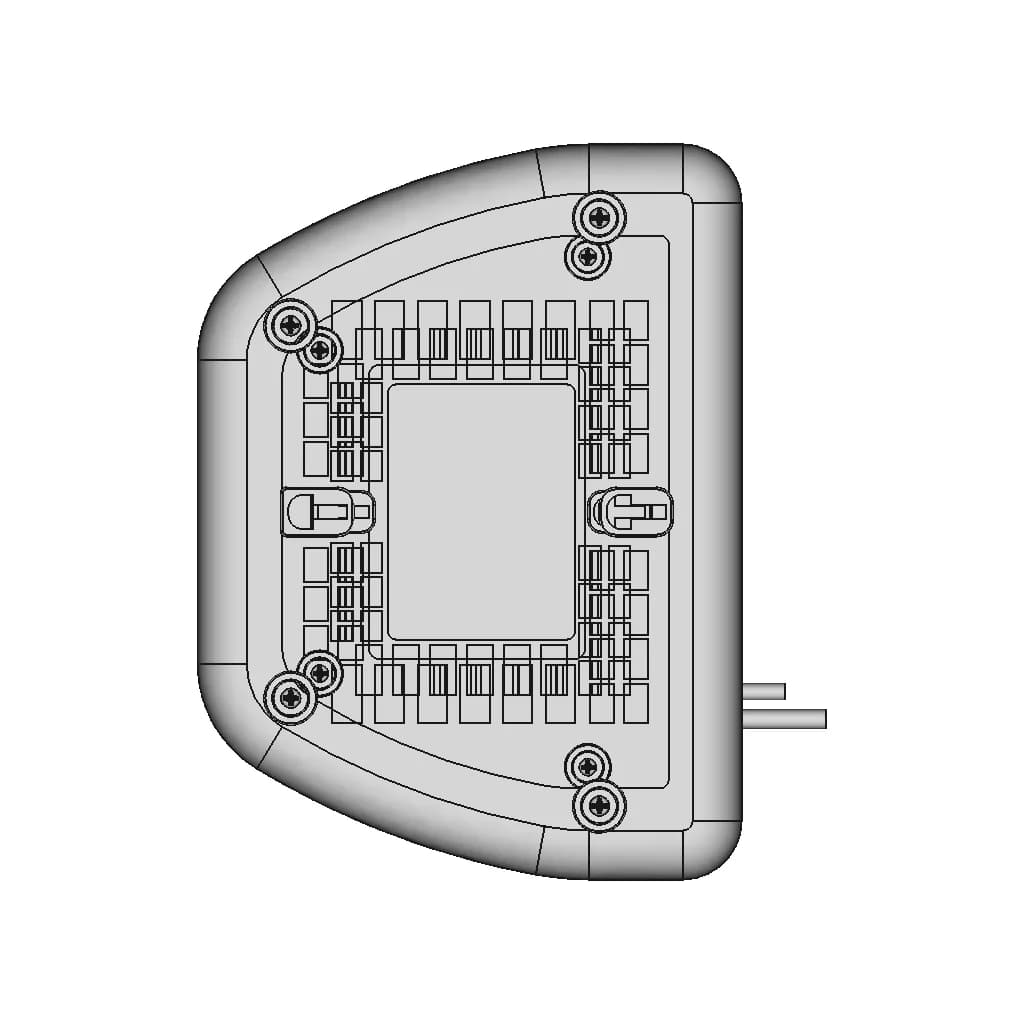 Milwaukee M12 Battery Charger 1 | CAD Model for Energy Systems_90_0_degree_snapshot