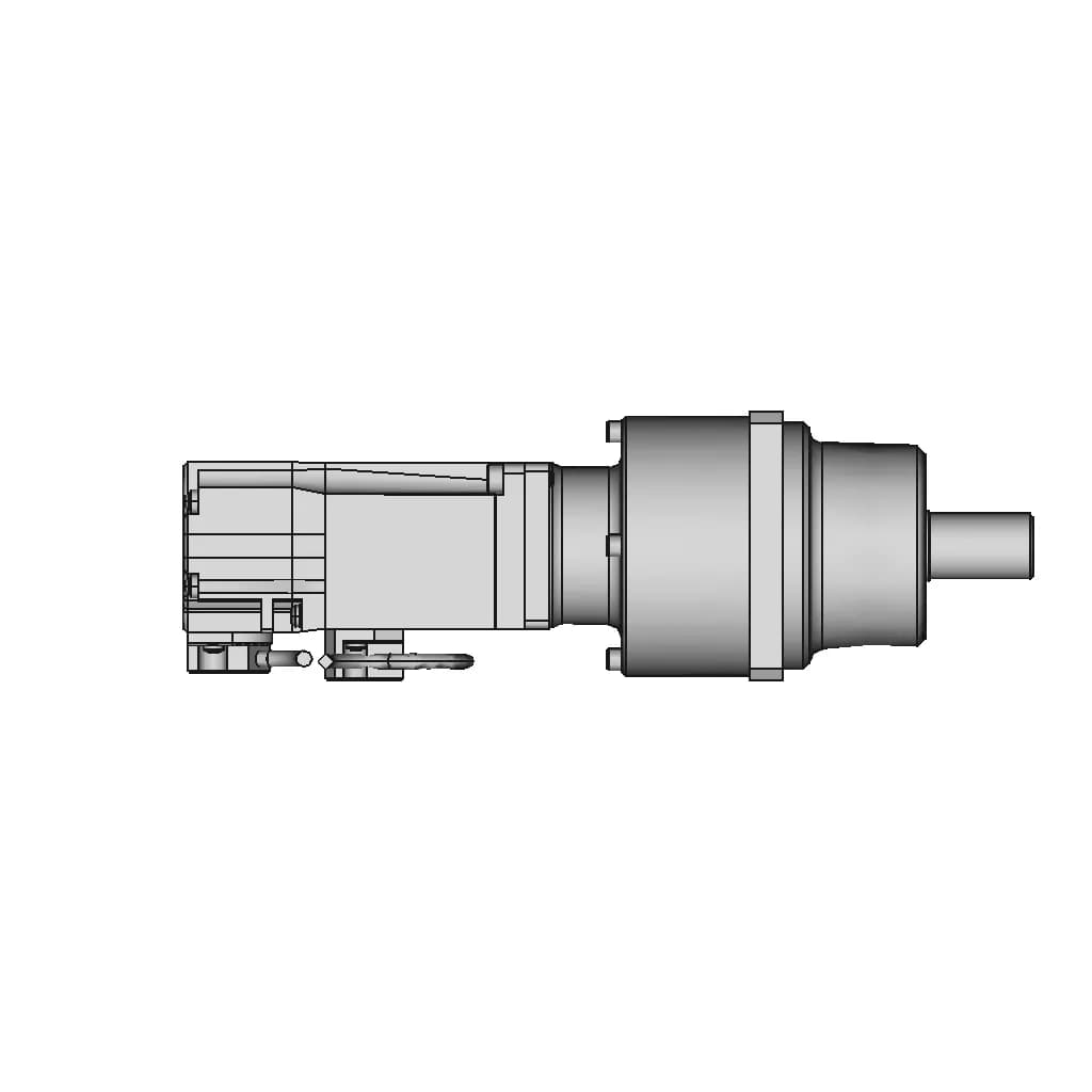 Planetary Gear Ac Servo Motor 5 | CAD Model for Energy Systems_0_270_degree_snapshot