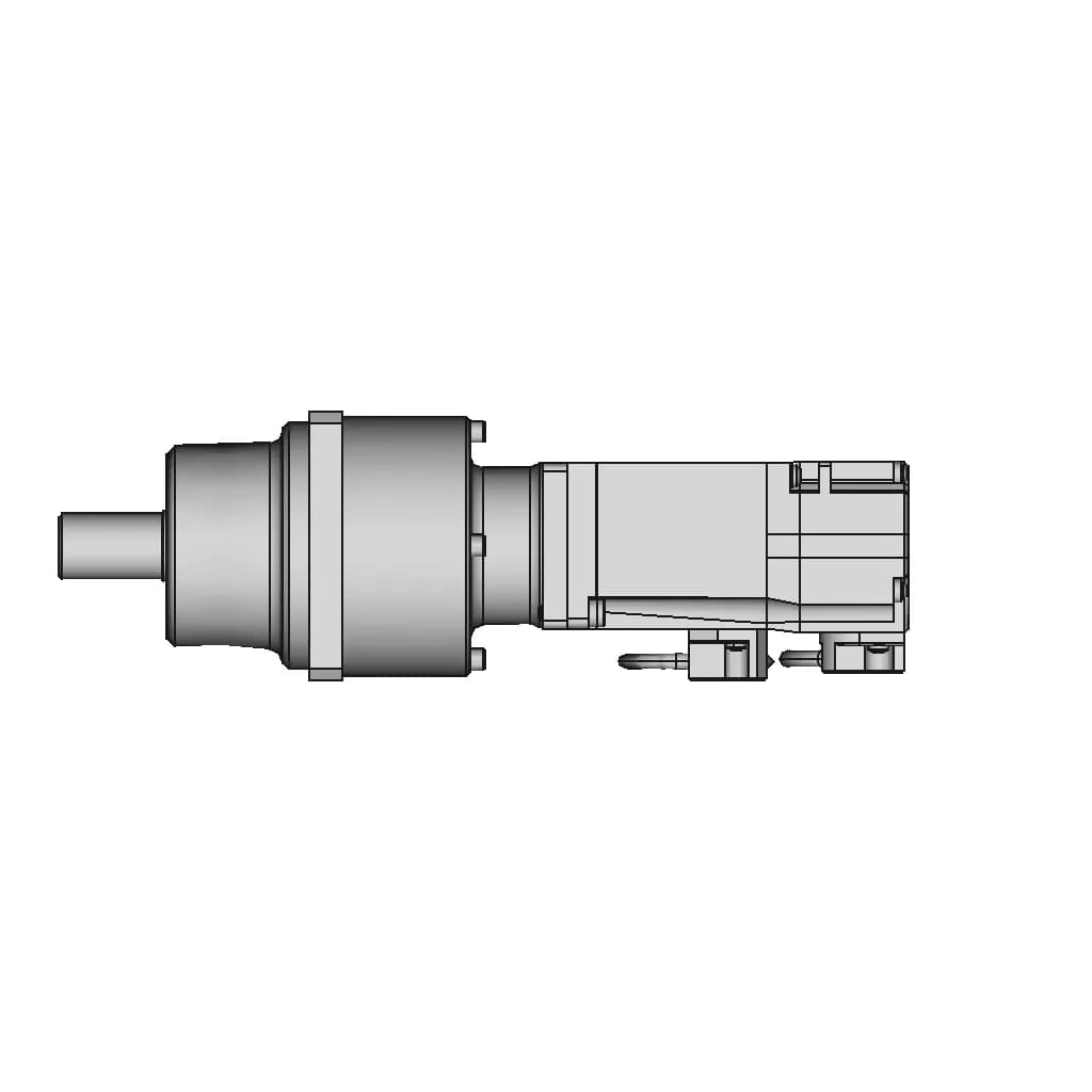 Planetary Gear Ac Servo Motor 5 | CAD Model for Energy Systems_0_90_degree_snapshot