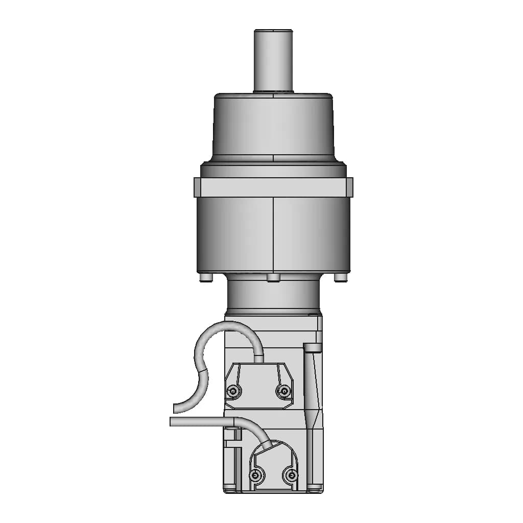 Planetary Gear Ac Servo Motor 4 | CAD Model for Energy Systems_90_0_degree_snapshot