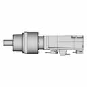 Planetary Gear Ac Servo Motor With Brake 4 | CAD Model for Energy Systems_0_90_degree_snapshot