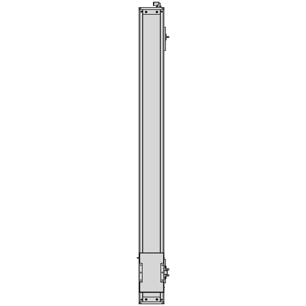 Linear Movement With 1000 Mm Stroke 8 | CAD Model for Energy Systems_270_0_degree_snapshot