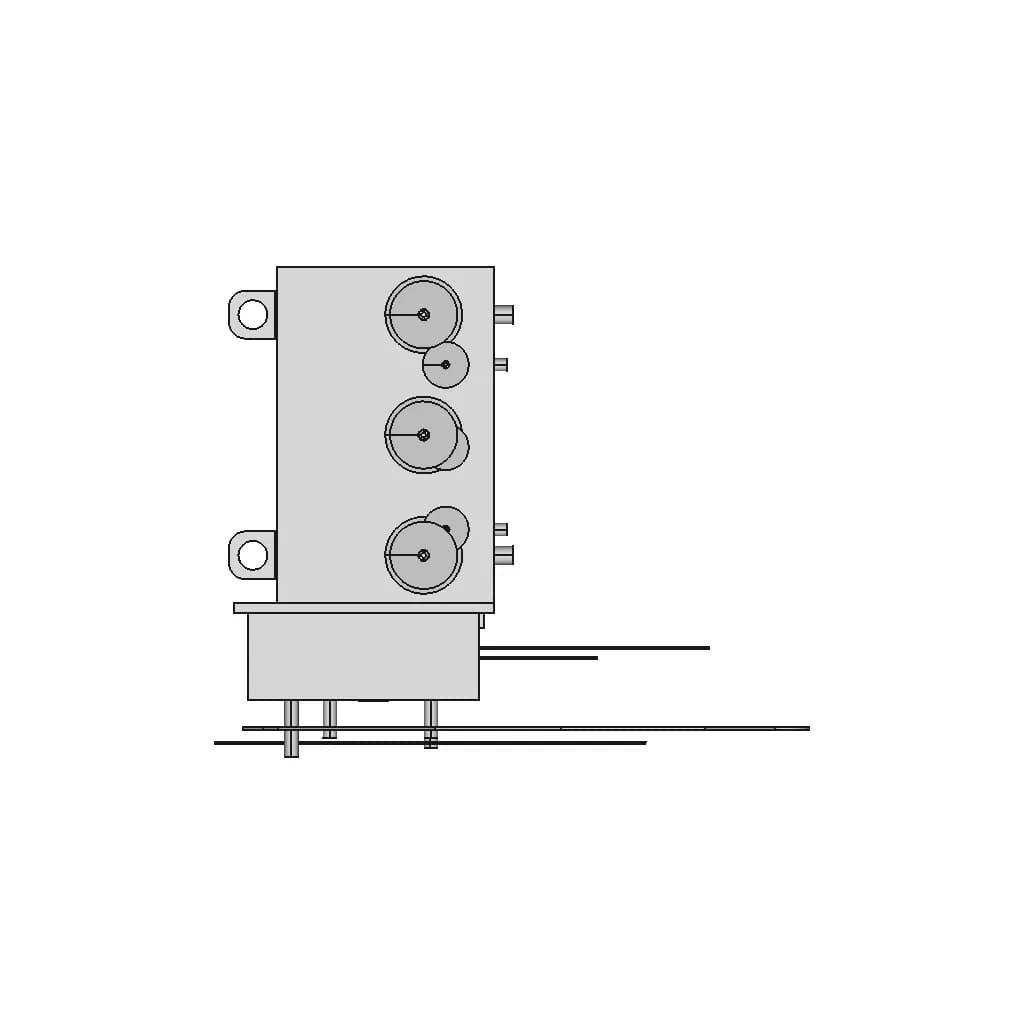 Sezionatore Mt Ims Interruttore Di Manovra Da Esterno | CAD Model for Energy Systems_0_90_degree_snapshot