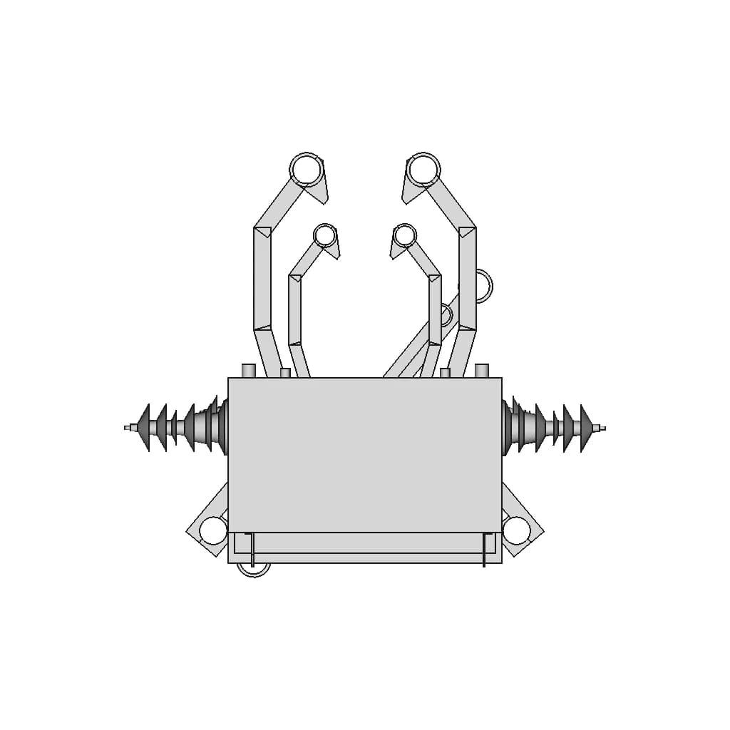 Sezionatore Mt Ims Interruttore Di Manovra Da Esterno | CAD Model for Energy Systems_270_0_degree_snapshot
