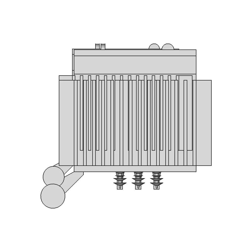 Transformer Oil Mt Bt Onan 3150 Kva 1 | CAD Model for Energy Systems_270_0_degree_snapshot