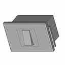Interruttore Elettrico Da Parete 1 | CAD Model for Energy Systems_60_30_degree_snapshot