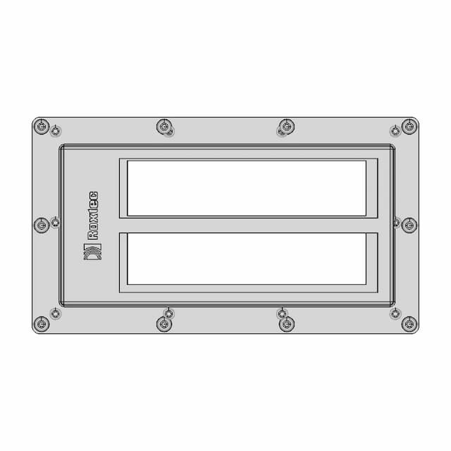 Roxtec Cable System For Motor Box 1 | CAD Model for Energy Systems